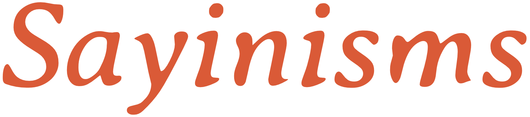 Sayinisms